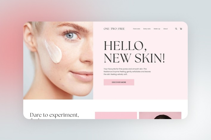 Elegant Beauty Website Design